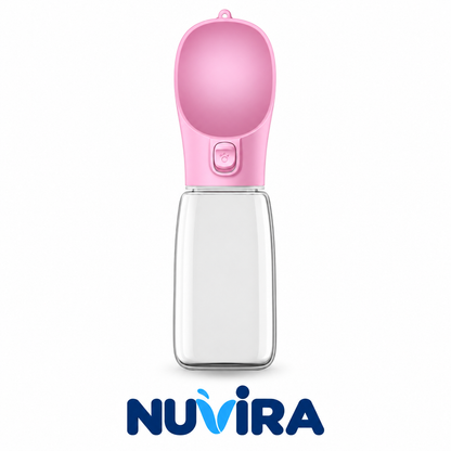 Nuvira PawSip — 550ml Pet Travel Water Bottle
